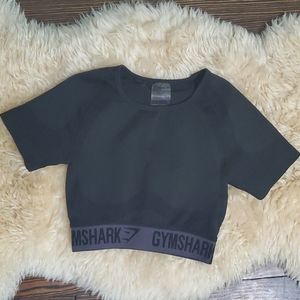 Gymshark Flex Crop Black